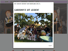Tablet Screenshot of leukstedispuut.nl