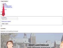 Tablet Screenshot of amsterdam.leukstedispuut.nl